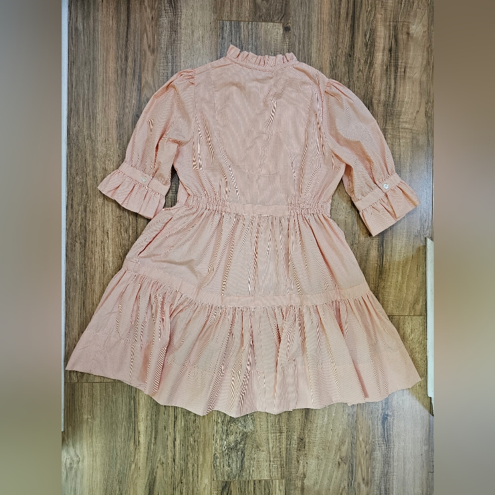 Gretchen Scott Teardrop - Stripe wash & wear dress, size S - Picture 3 of 12